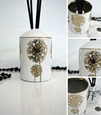 Gold Dandelion Diffuser Set + refill